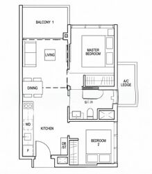 Riverfront Residences (D19), Apartment #572696121